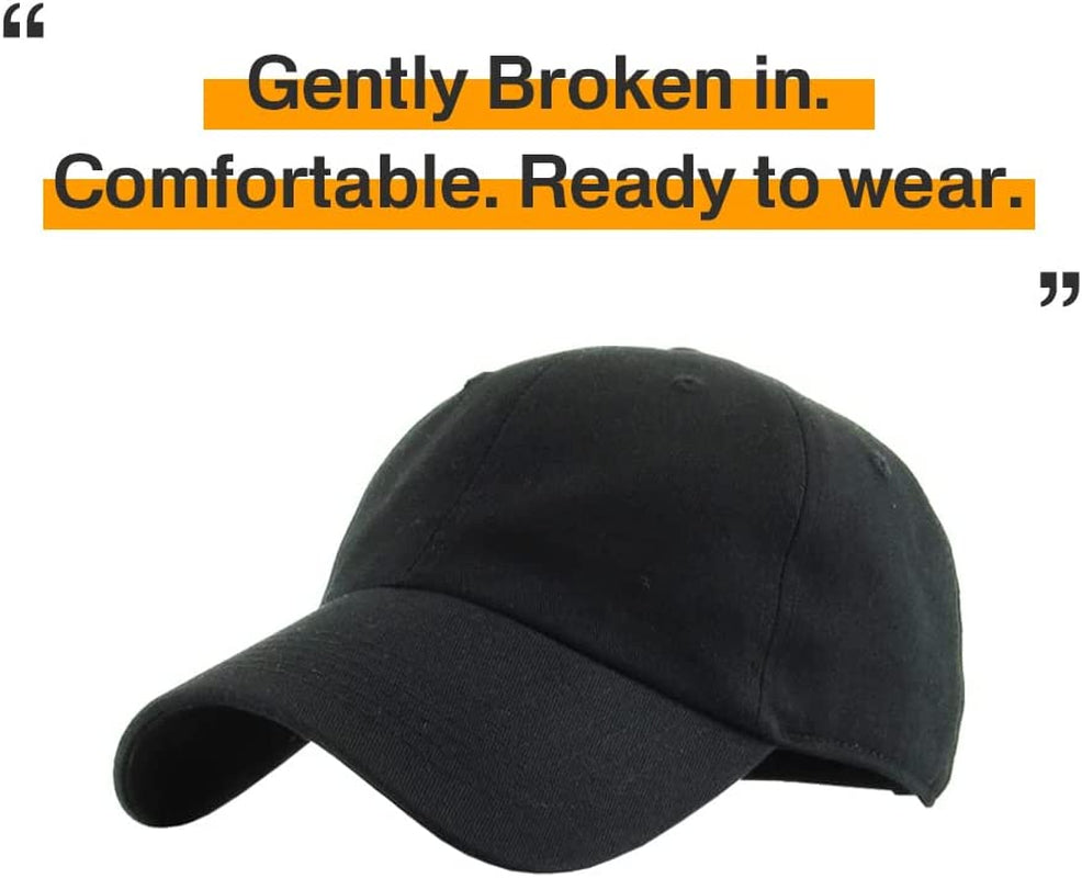 ® Classic Cotton Adjustable Low Crown Cotton Baseball Cap
