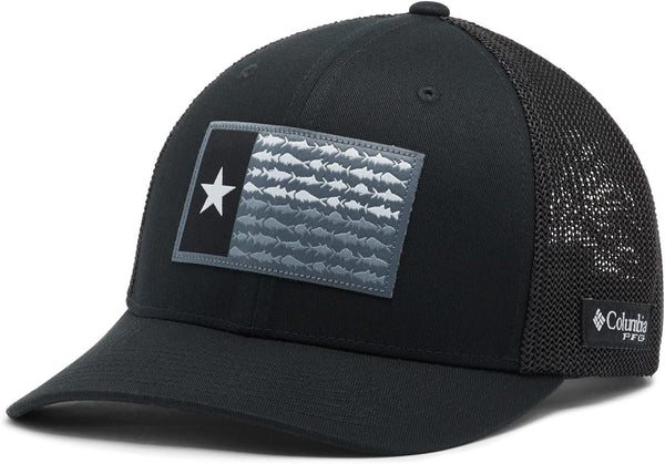 Unisex Adult PFG Fish Flag Mesh Ball Cap