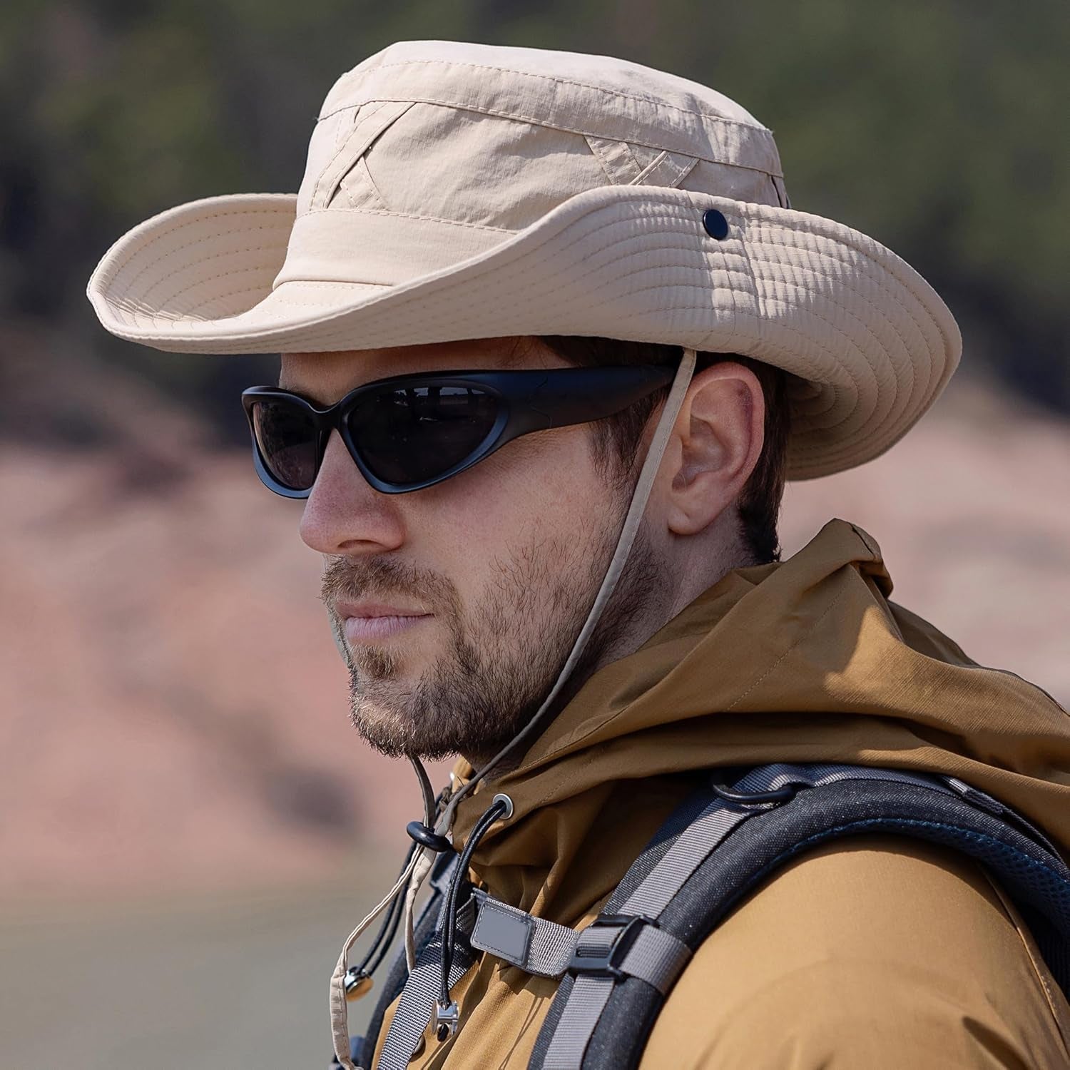 Sun Hats for Women Men UV Protection Summer Hat Wide Brim Packable UPF50 Cowboy Hat Hiking Fishing Hats