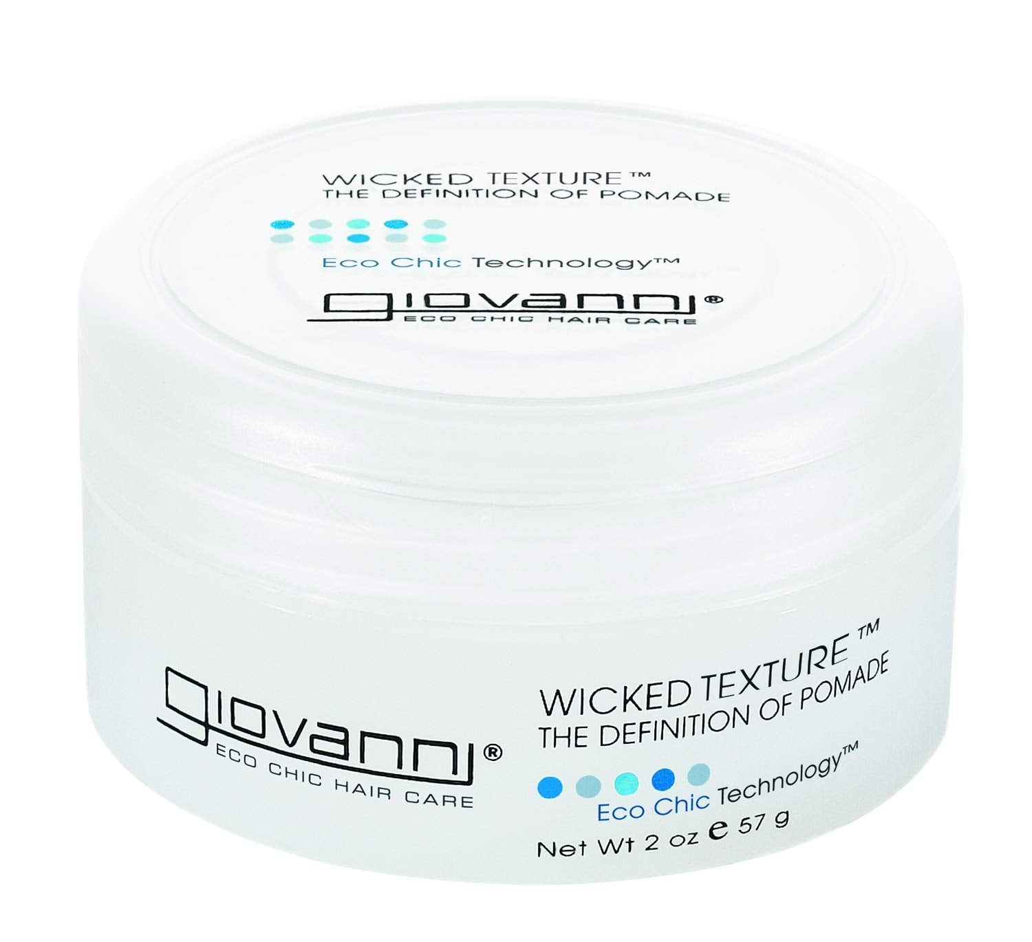 Wicked Texture the Definition of Pomade - Styling Hair Pomade, Helps to Shape Hair & Smooth Texture, Water Based Pomade That Washes Out Easily, Vegan, Paraben Free, Color Safe - 2 Oz