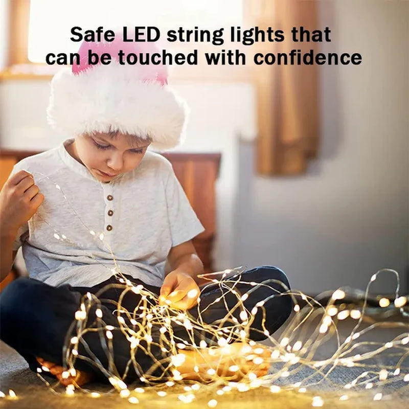2/5/10/20M Christmas USB LED String Lightt Garland Outdoor Indoor Home Christmas Decoration Fairy Light Led Strip
