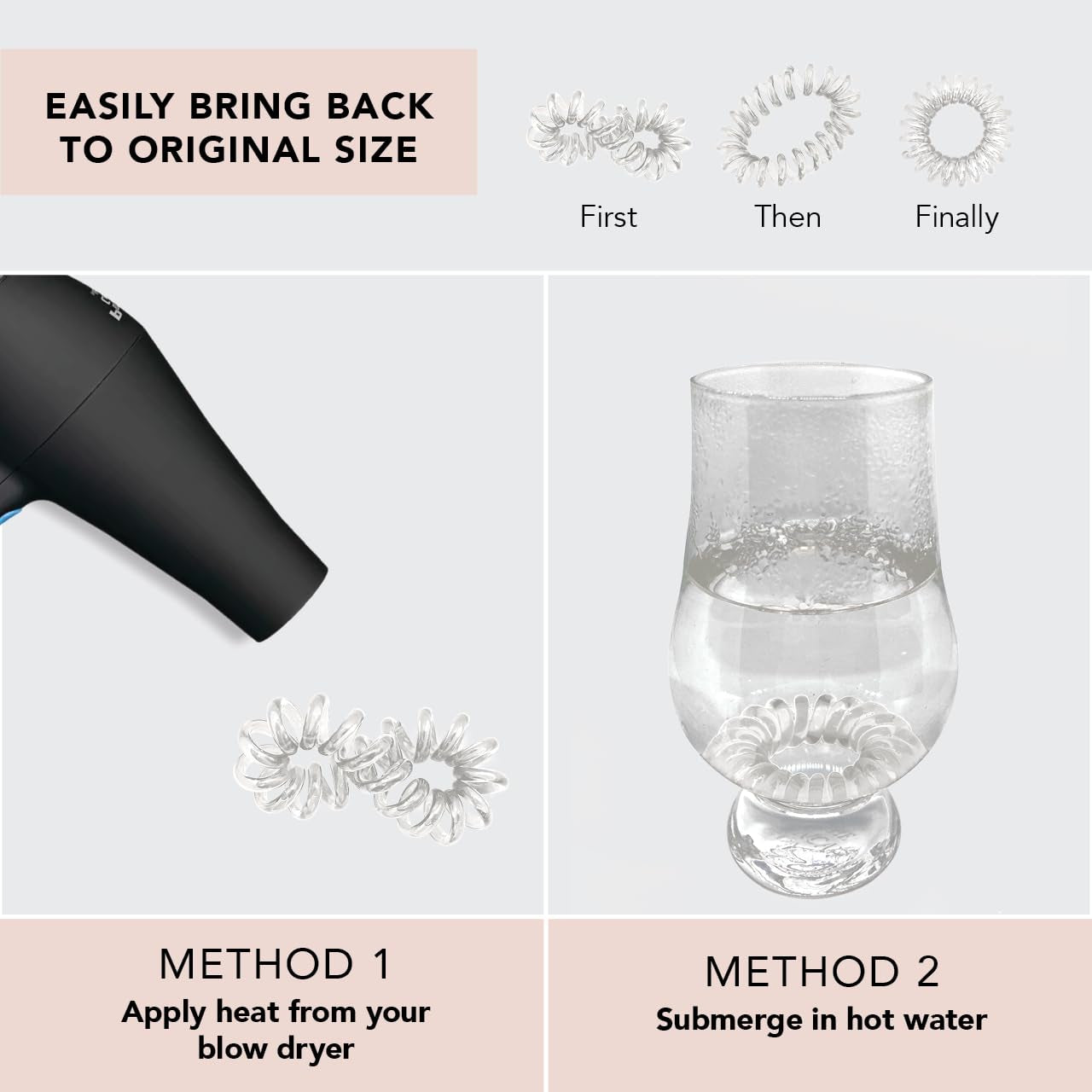 8Pcs (Clear/Transparent)