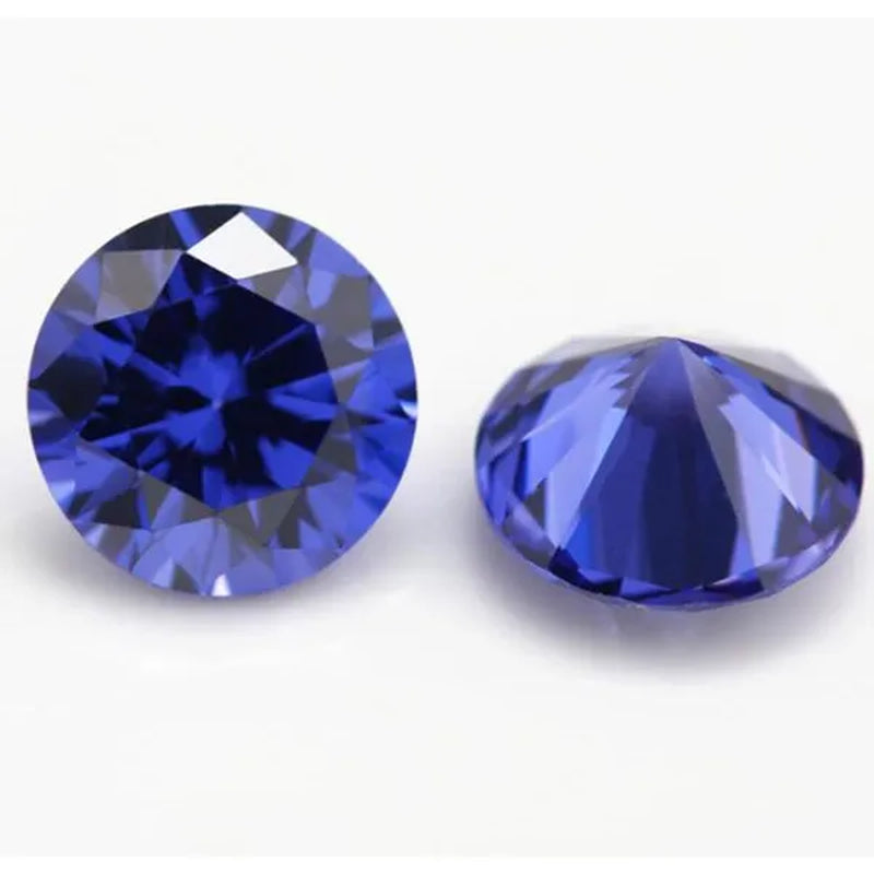 6.5Ct Loose Gemstone round Cut Cubic Zirconia Stone Jewelry Production Craft Bead Grade VVS 10.0 Mm/0.393Inch