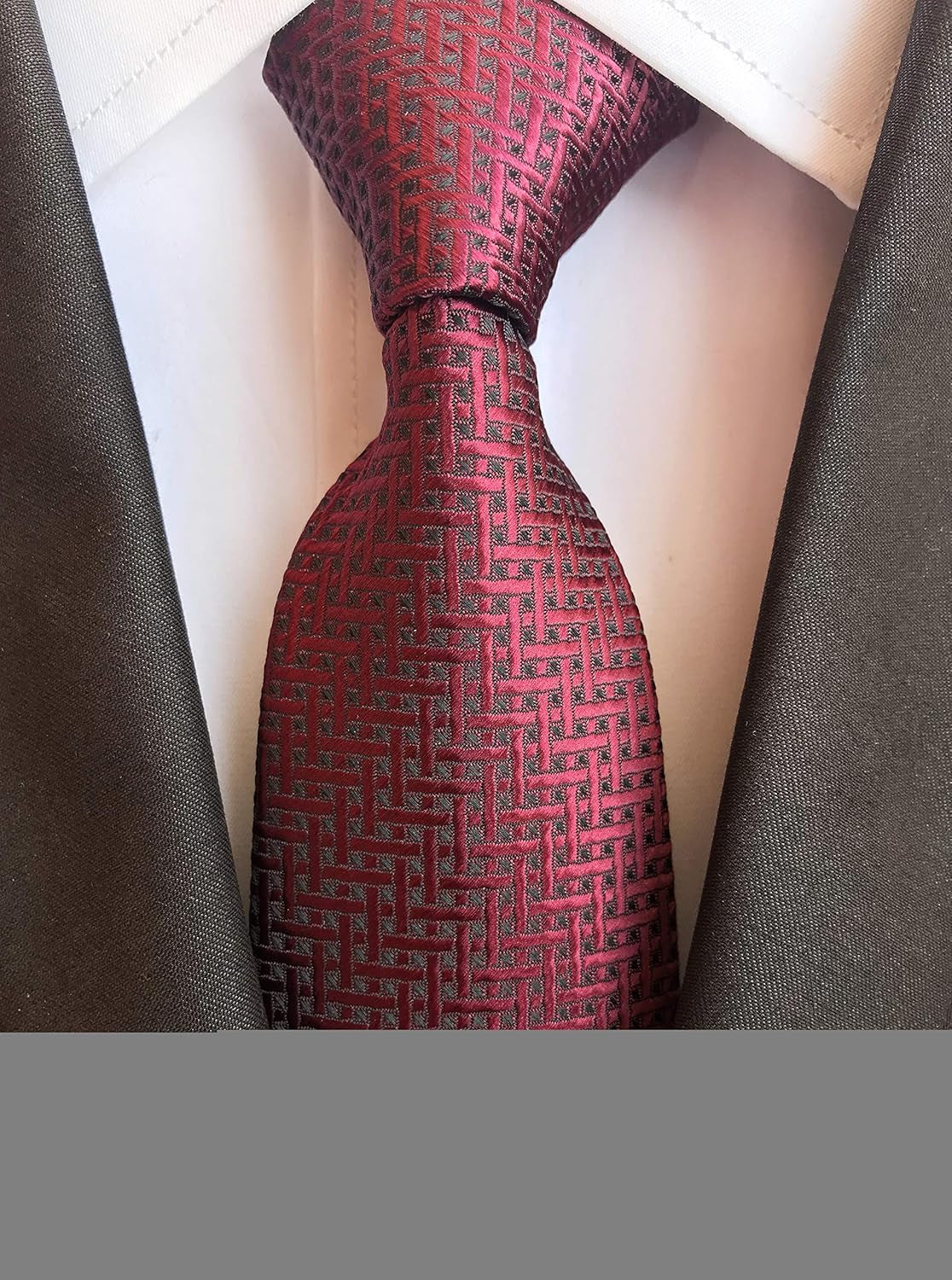Men'S Plaid Check Stripe Ties Pattern Business Formal Designer Neckties