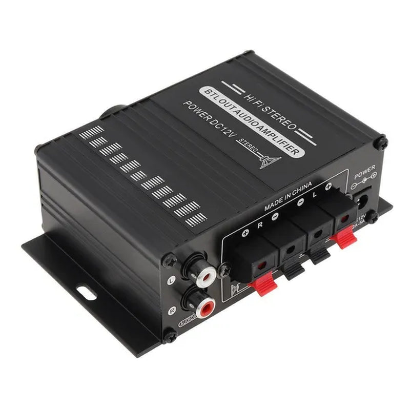 AK170 2 Channel Power Amplifier Audio Karaoke Home Theater Amplifier Mini Hifi Amplifier with USB SD Interface