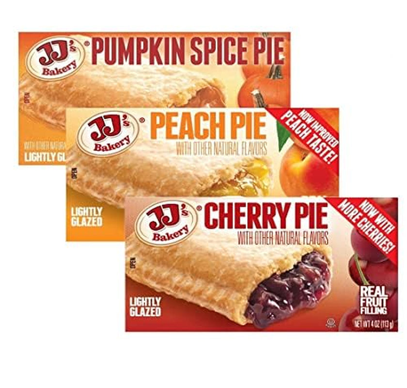 Ultimate Variety Pie Snack Pies, Individual Dessert, Fresh-Baked, Perfect for Snacks, Nut-Free, Kosher Parve, 4 Oz Each (Pack of 12)