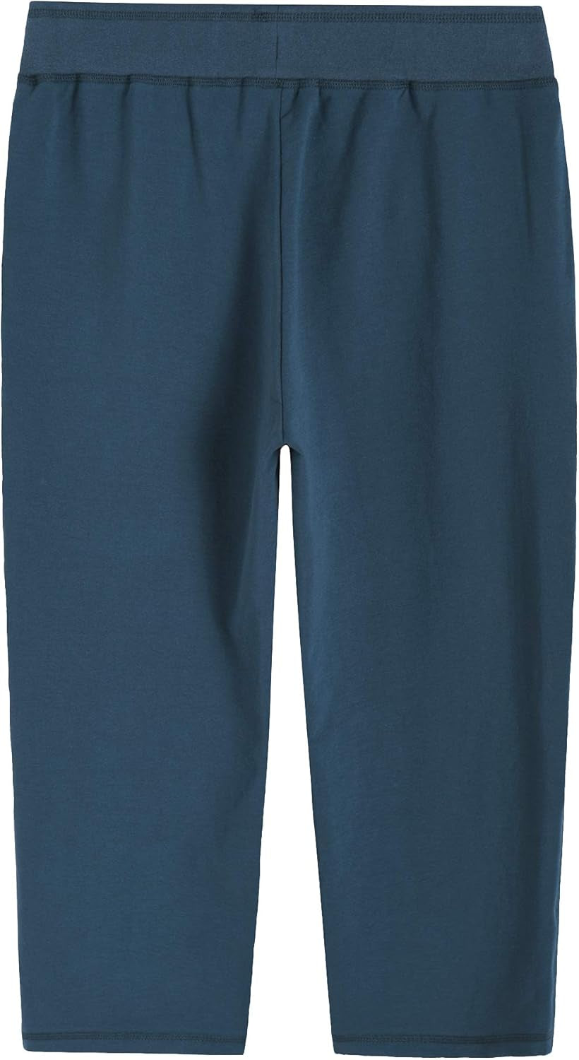 Women'S Knit Sweatpants Capri Pants with Pockets