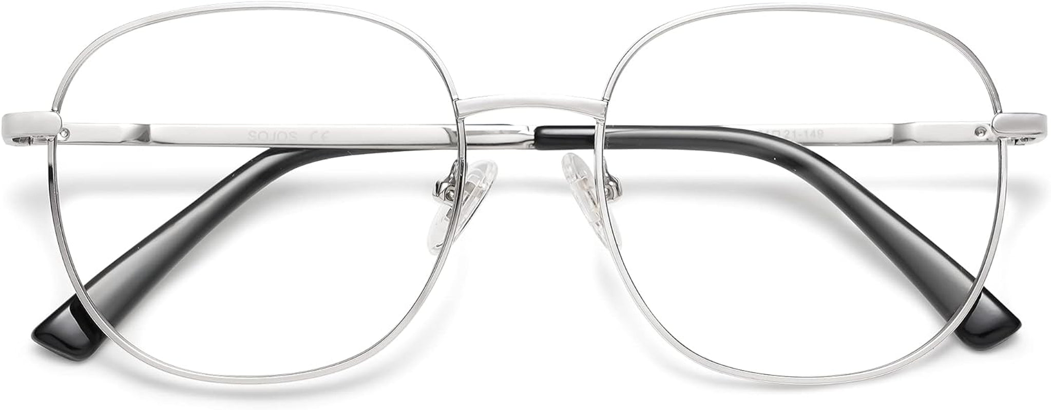 Classic Square Blue Light Blocking Glasses for Women Men Stylish Computer Glasses SJ1137