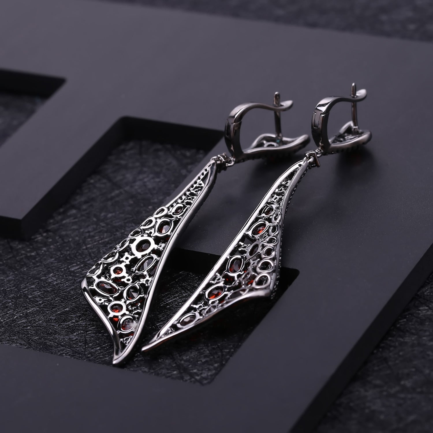 Bright and Shiny Personalized Pomegranate Earrings
