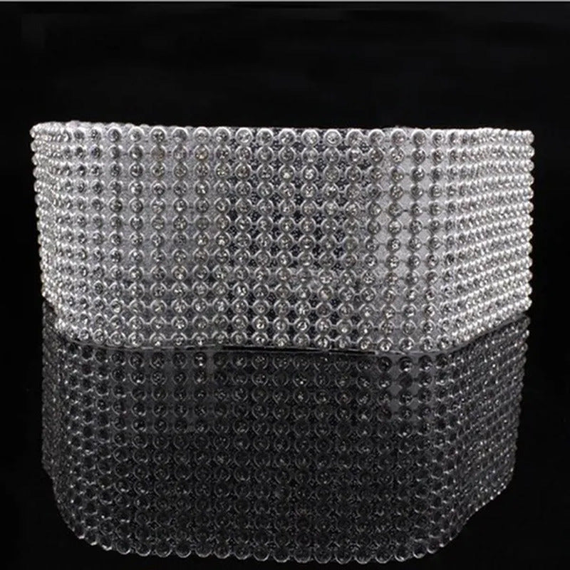 Full Diamond Necklace Chain Link Layer Necklace Gift for Women Jewelry