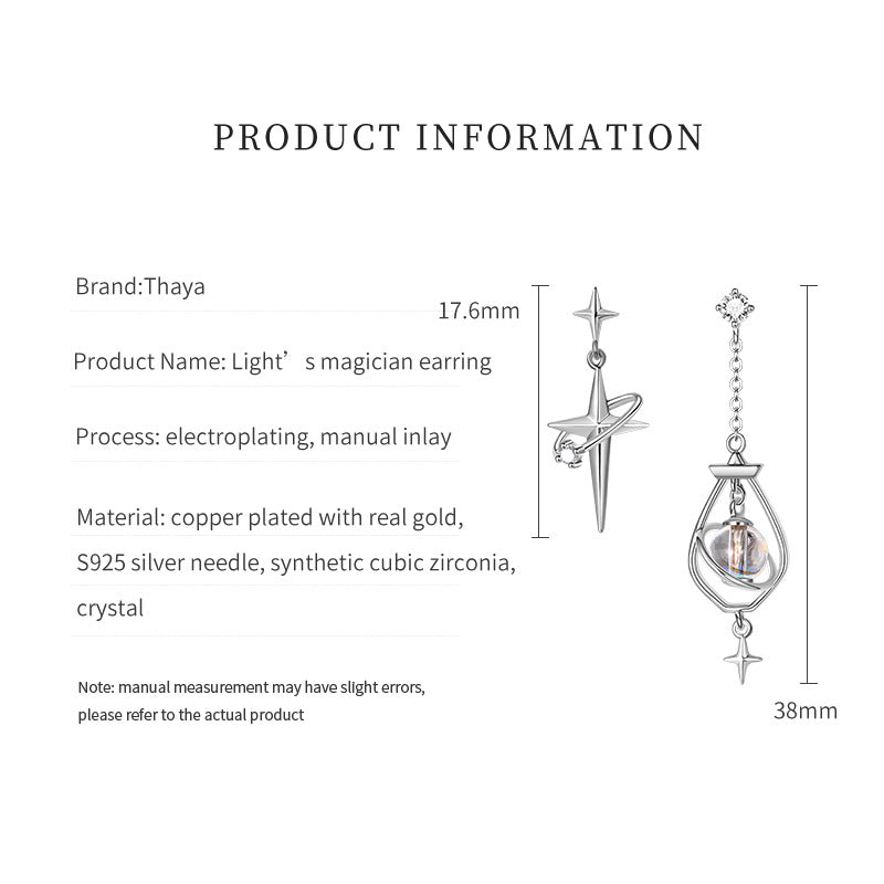 Flower Bud Original Light Magic Earrings Female