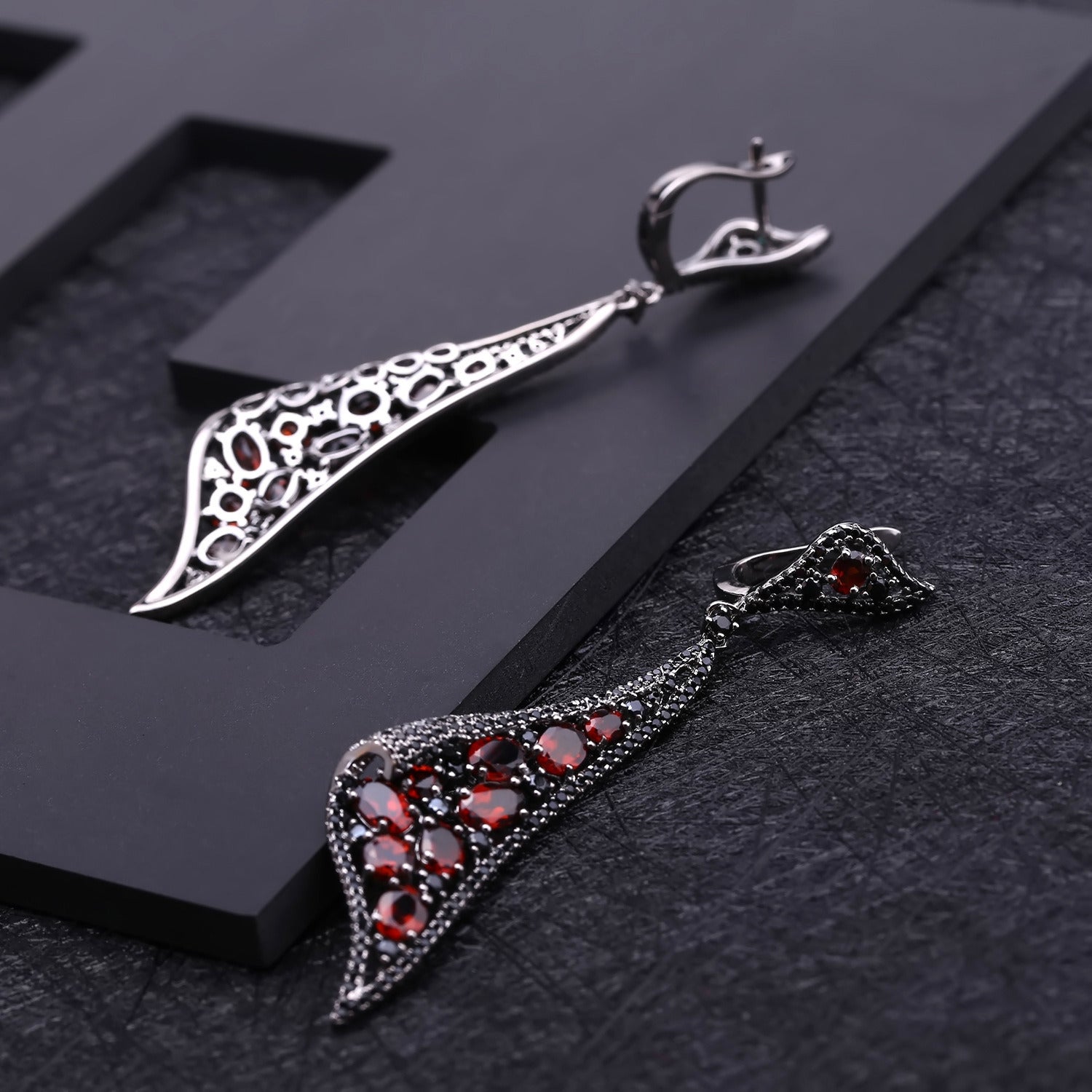Bright and Shiny Personalized Pomegranate Earrings