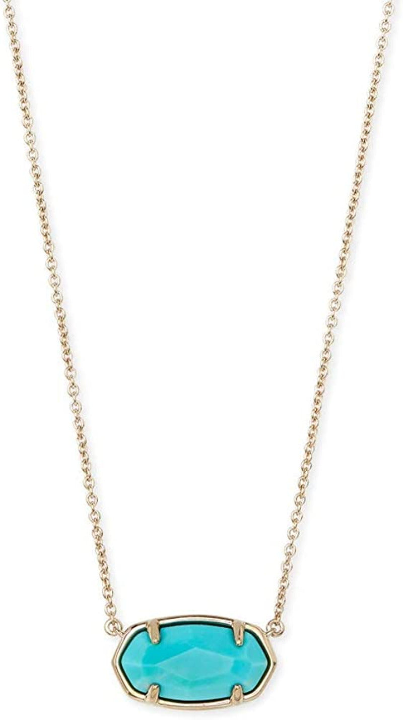 Elisa Pendant Necklace in 18K Gold Vermeil, Fine Jewelry for Women