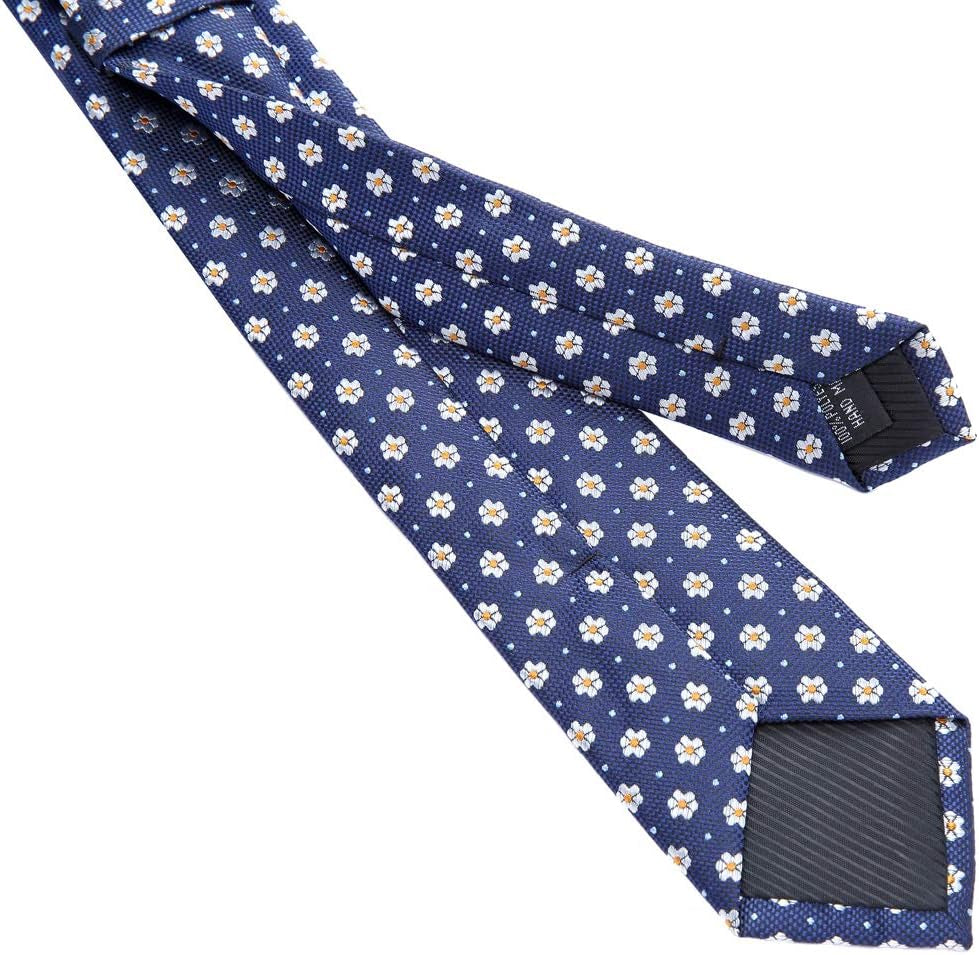 4 Packs Skinny Neckties for Men Boys, 2.35'' Wide Slim Ties in Different Textured Style Mixed Set