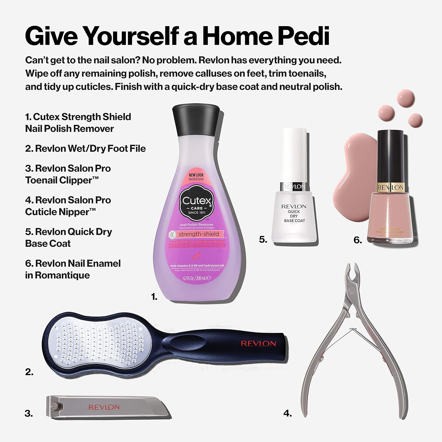 Nail Polish, Super Lustrous Nail Enamel Polish, Chip Resistant & Longwear Formula, High Shine Finish, 165 Romantique, 0.5 Fl Oz.