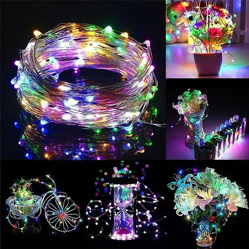 2/5/10/20M Christmas USB LED String Lightt Garland Outdoor Indoor Home Christmas Decoration Fairy Light Led Strip