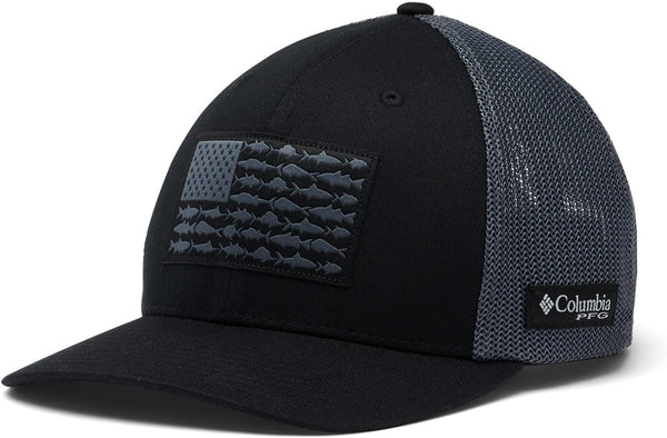 Unisex Adult PFG Fish Flag Mesh Ball Cap