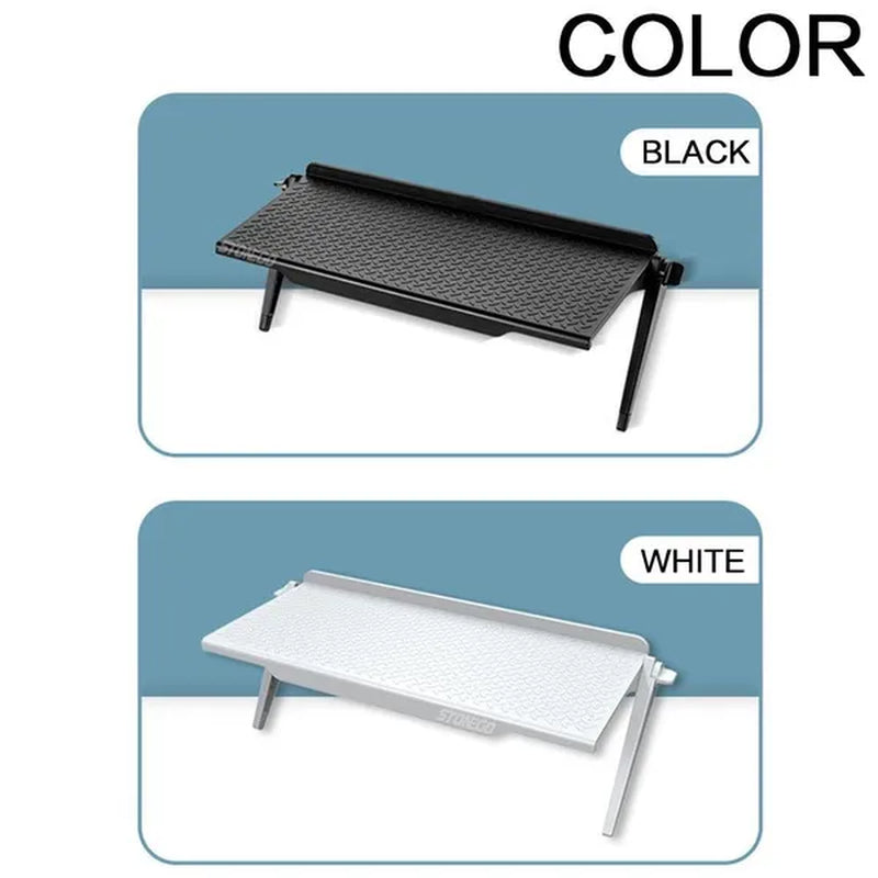 TV Monitor Rack Screen Top Storage Shelf Holder Home Storage Computer Multi-functional Organizer Bracket (Only Shelf) S/L 1PC