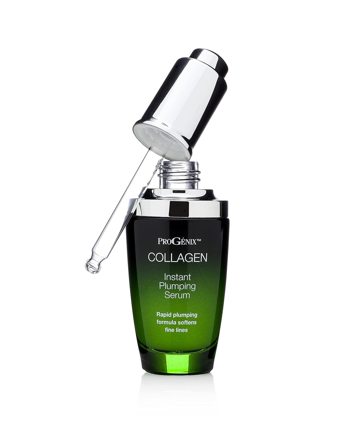 Collagen Face Serum Skin Care Moisturizer Booster. Instant Plumping Serum with Hyaluronic Acid to Plump Fine Lines. 1 Fl Oz (Pack of 2)