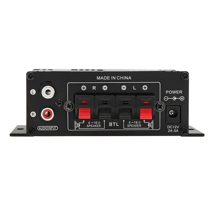 AK170 2 Channel Power Amplifier Audio Karaoke Home Theater Amplifier Mini Hifi Amplifier with USB SD Interface