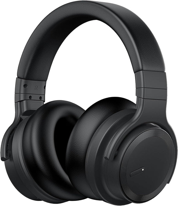 Million Sold Classic E7 Active Noise Cancelling Headphones with Upgraded HD Sound, Wireless Bluetooth Headphones over the Ear Unequaled Comfort, Vivid Deep Bass, for Home Office Travel Birthday Gift