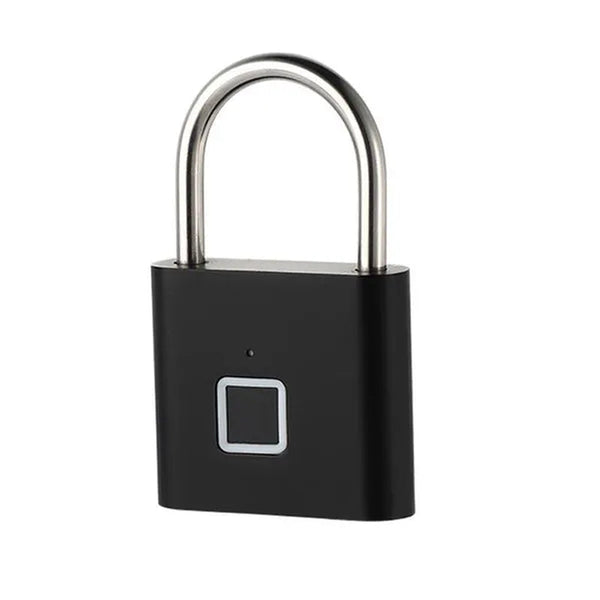 Fingerprint Padlock Smart Keyless USB Rechargeable Door Lock IP56 Waterproof USB Rechargeable-2/1PCS
