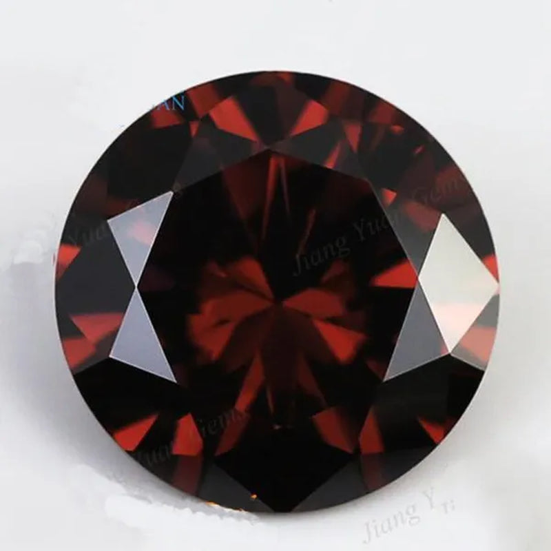 6.5Ct Loose Gemstone round Cut Cubic Zirconia Stone Jewelry Production Craft Bead Grade VVS 10.0 Mm/0.393Inch
