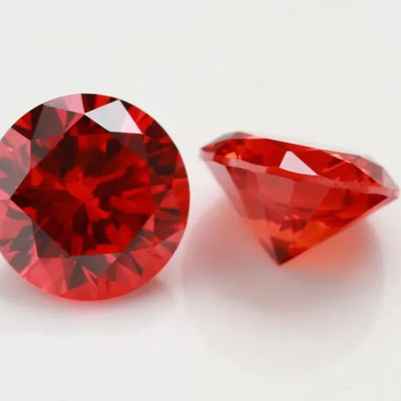 6.5Ct Loose Gemstone round Cut Cubic Zirconia Stone Jewelry Production Craft Bead Grade VVS 10.0 Mm/0.393Inch