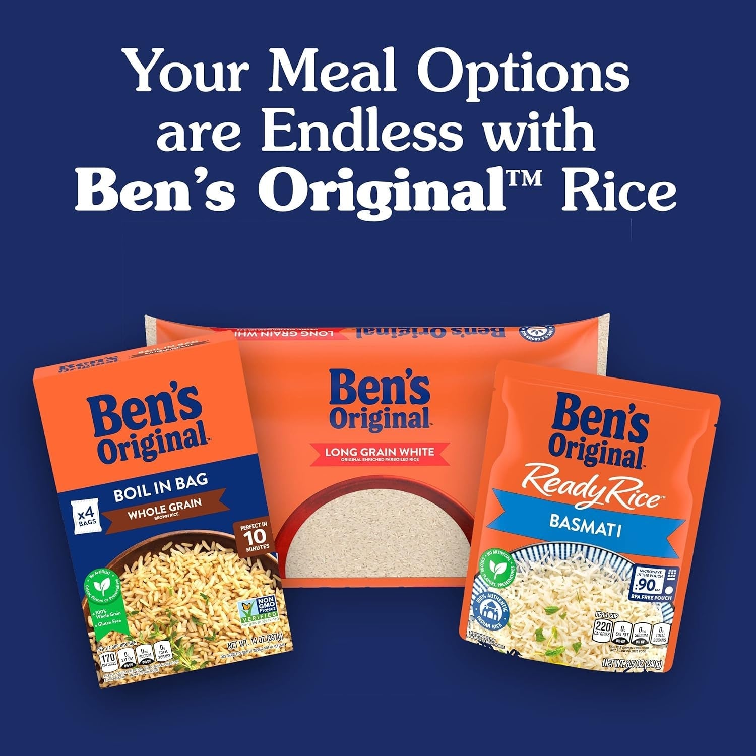 Whole Grain Brown Rice, 2 Lb Bag