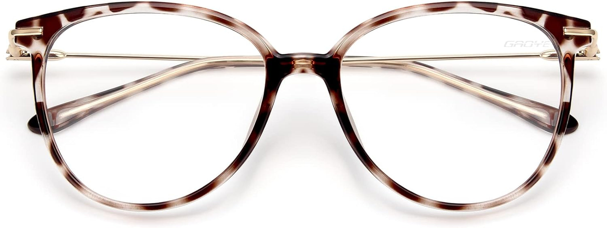 Blue Light Blocking Glasses Women/Men, Fashion Cat Eye Fake Eyeglasses UV Ray Filter Computer Gaming Glasses (Light Black Frames/Transparent Lens)