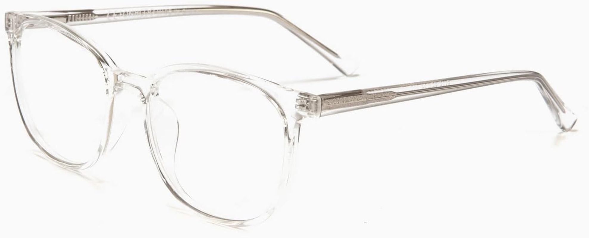 Blue Light Blocking Glasses Fashion Round TR90 Frame Transparent Eyewear Anti UV Computer Glasses for Women Men