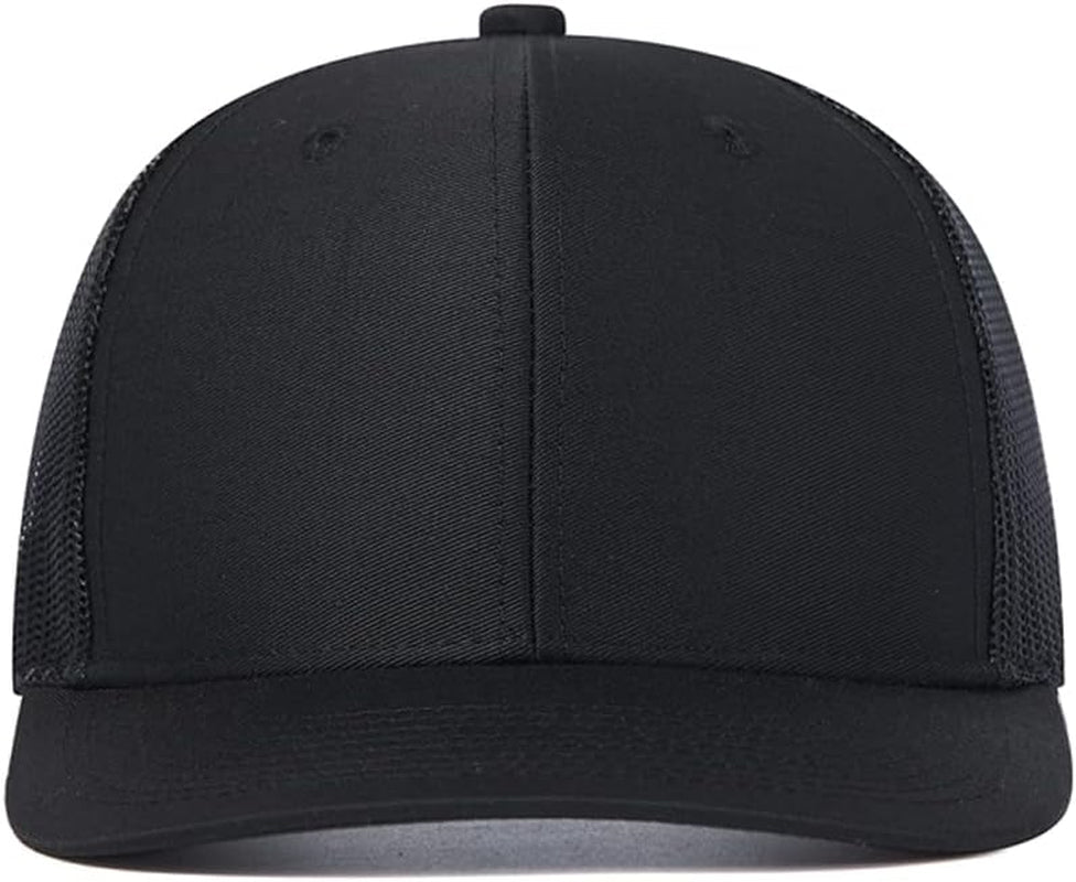 Trucker Hat - Mesh Snap Back - Unisex Adjustable Baseball Cap - Outdoor Hats for Men Women