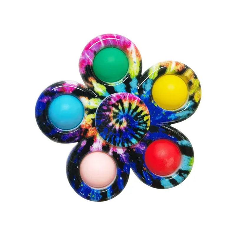 10Pcs / 5 / 2 / 1Pcs 2 In 1 Pop & Decompression Fidget Spinner , Gyro Spinner Spinning Top, Playability, Rotatable, Pressable, Decompress ADHD, Children's Toys, Decompression Toy,Fidget Toys Boutique Gifts