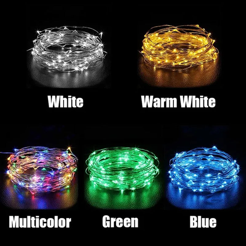 2/5/10/20M Christmas USB LED String Lightt Garland Outdoor Indoor Home Christmas Decoration Fairy Light Led Strip