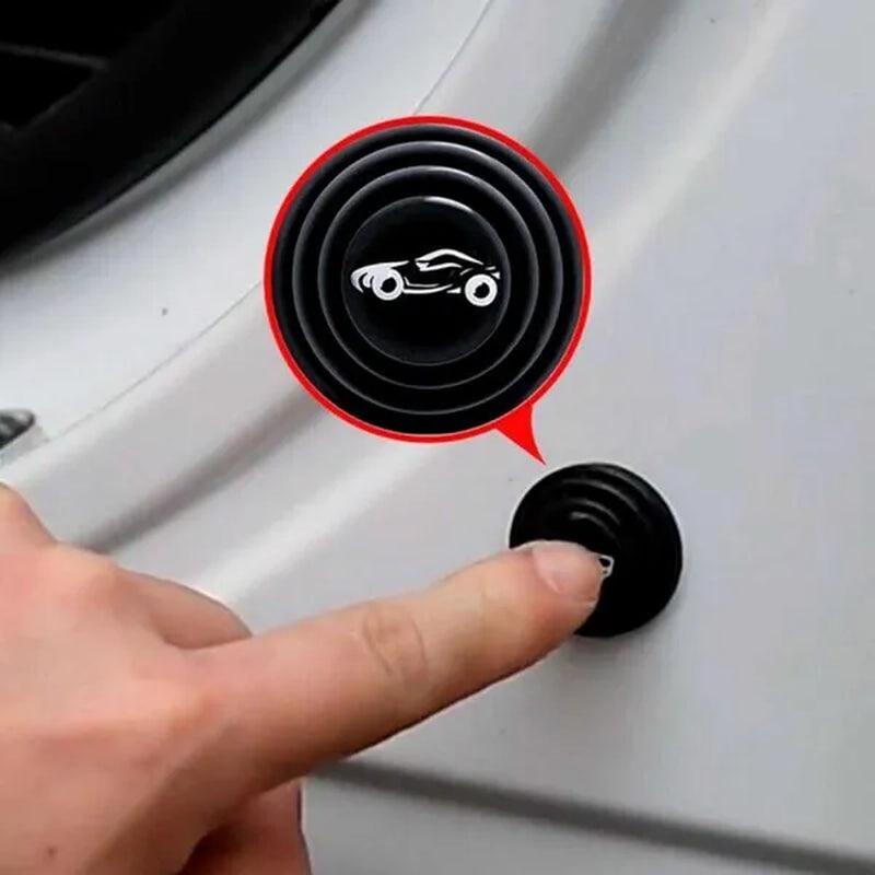 10Pcs Universal Car Door Shock Absorbing Gasket for Car Trunk Sound Insulation Protector Pad Thickening Cushion Stickers