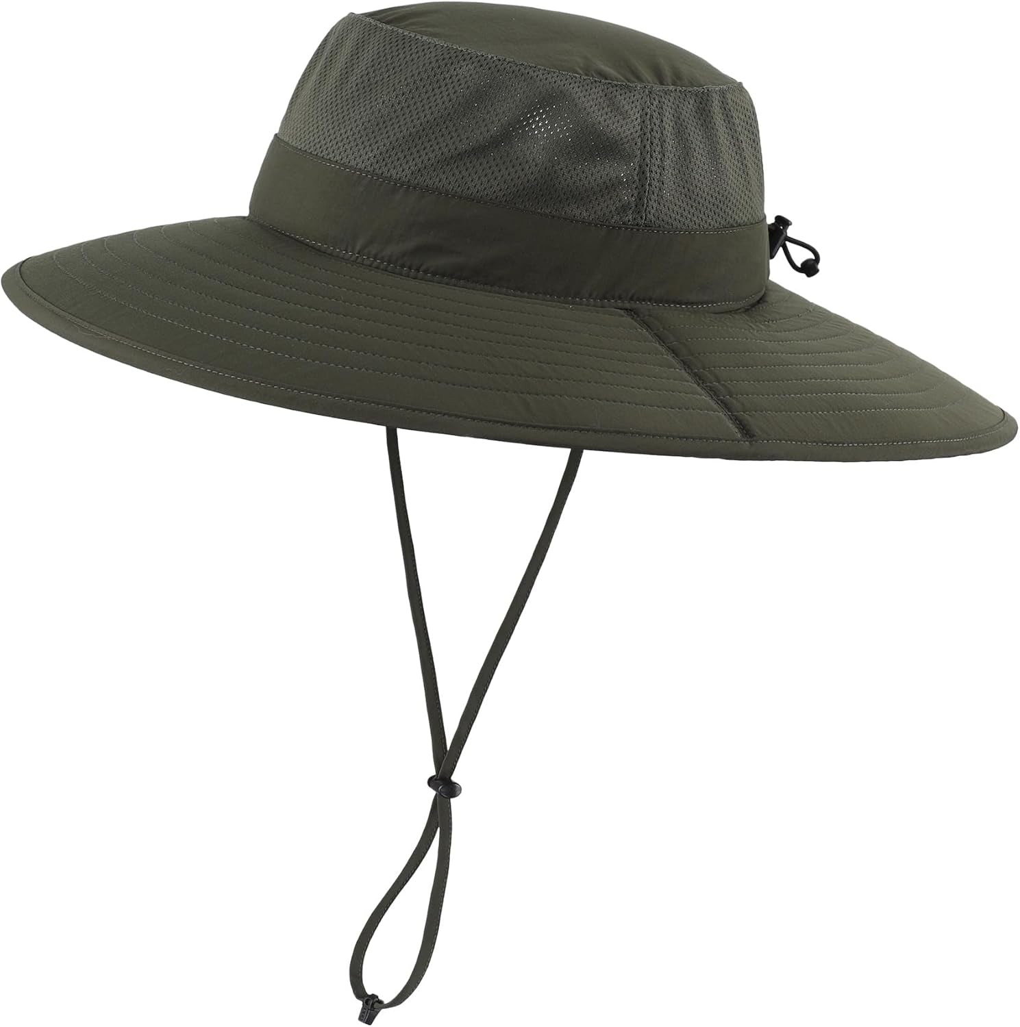 UPF50+ Mens Sun Hat Wide Brim Fishing Hat Foldable Large Brim UV Protection Sun Hat for Men Women Beach Gardening
