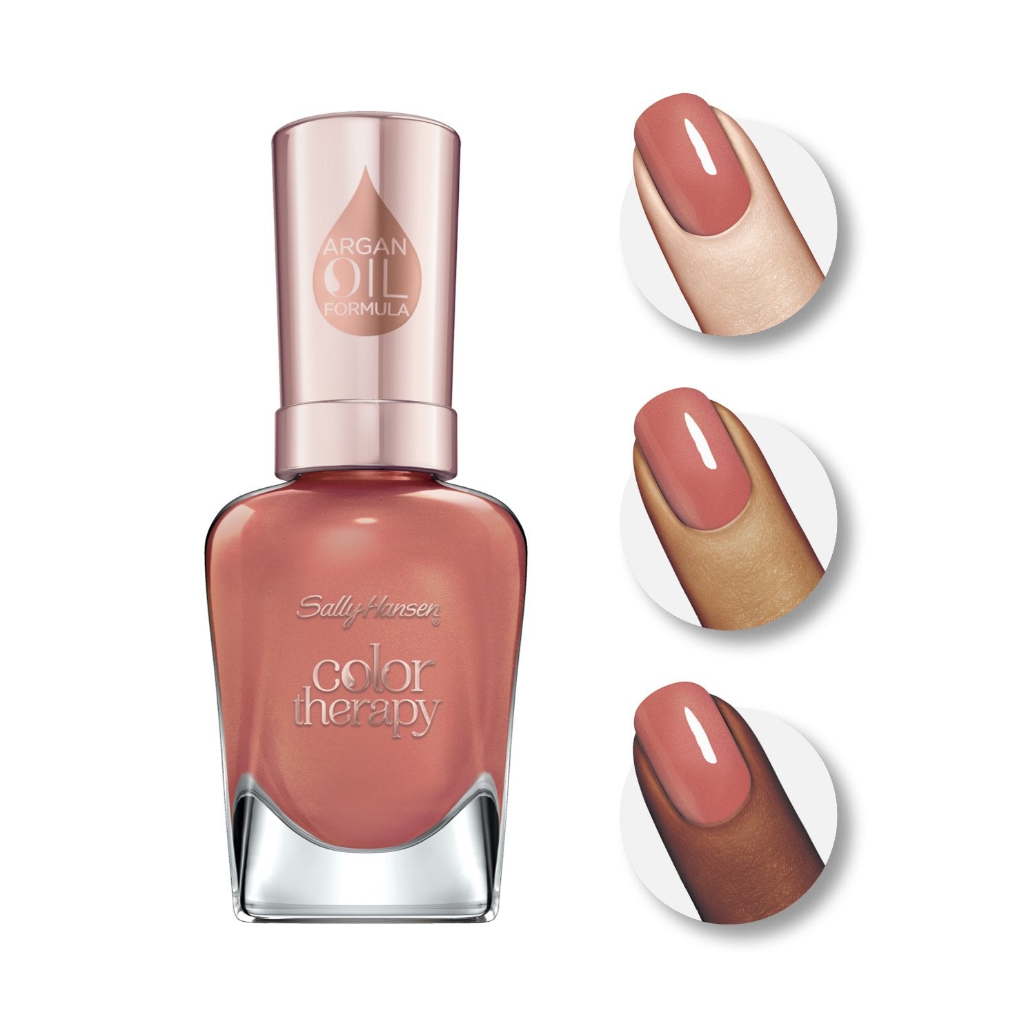Color Therapy Lacquer Nail Polish, Soak at Sunset, 0.5 Fl. Oz.