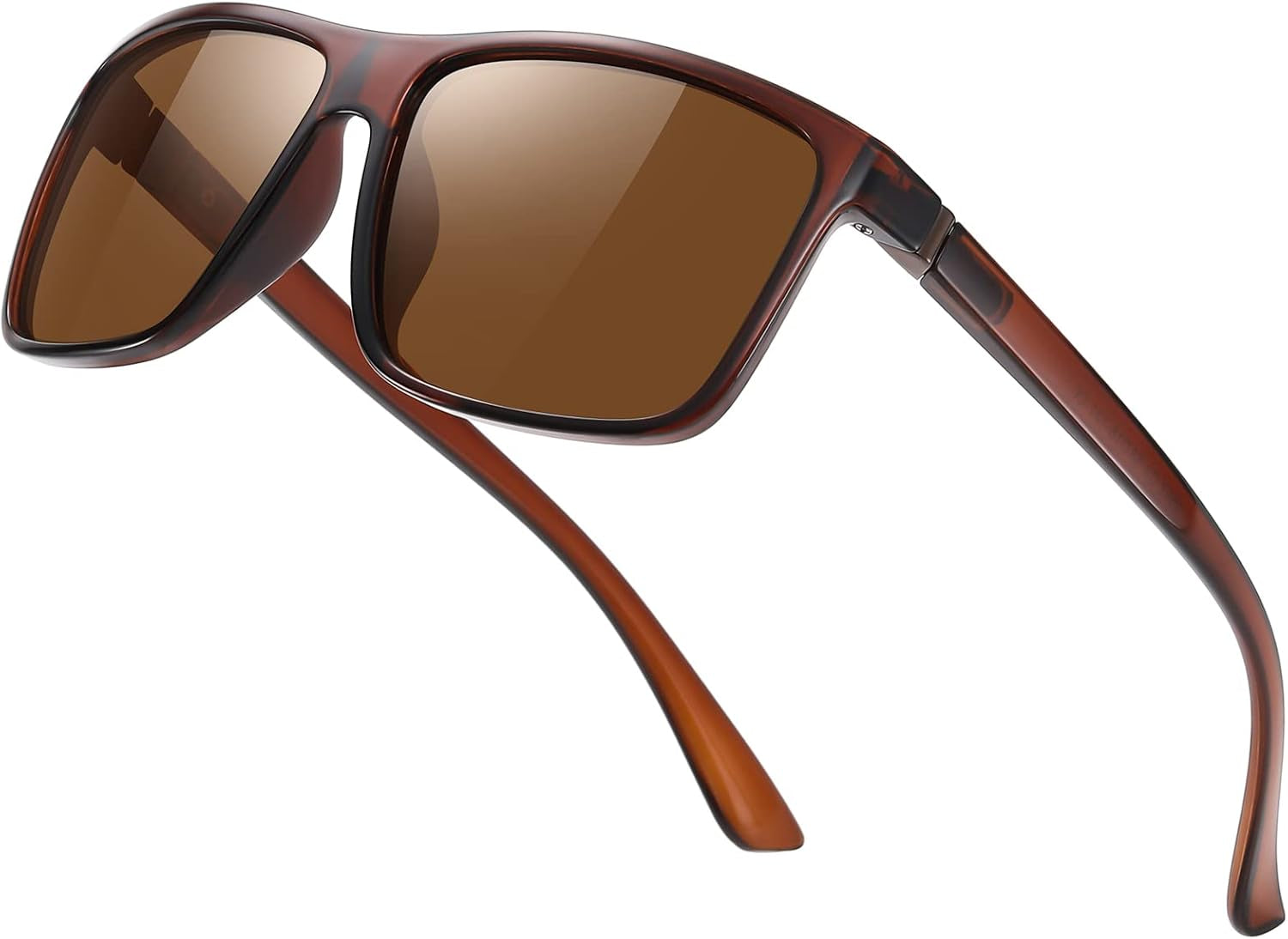 Sunglasses Men Polarized Sunglasses for Mens and Womens,Black Retro Sun Glasses Driving Fishing UV Protection