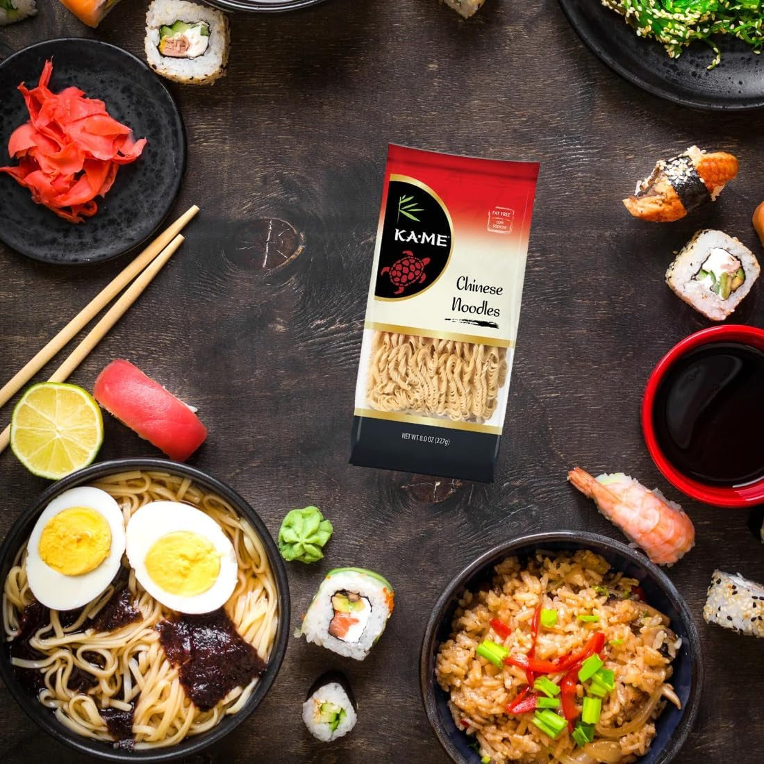 Bundled with  Bamboo Chopsticks -Perfect for Quick, Authentic, and Delicious Meals