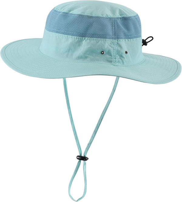 UPF 50+ Men'S Sun Hat Wide Brim Bucket Hat UV Protection Hat for Mens Womens Beach Safari Gardening Golf Fishing
