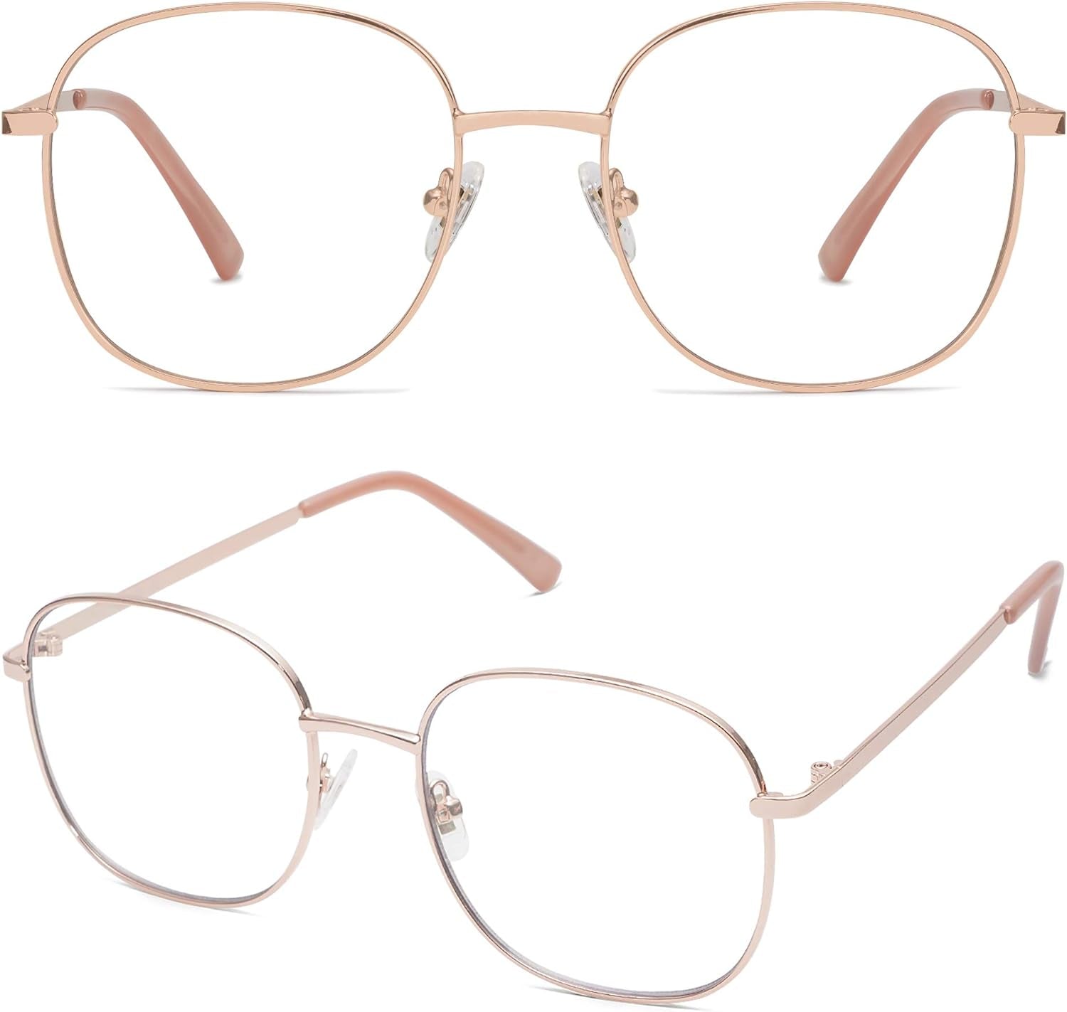 Classic Square Blue Light Blocking Glasses for Women Men Stylish Computer Glasses SJ1137