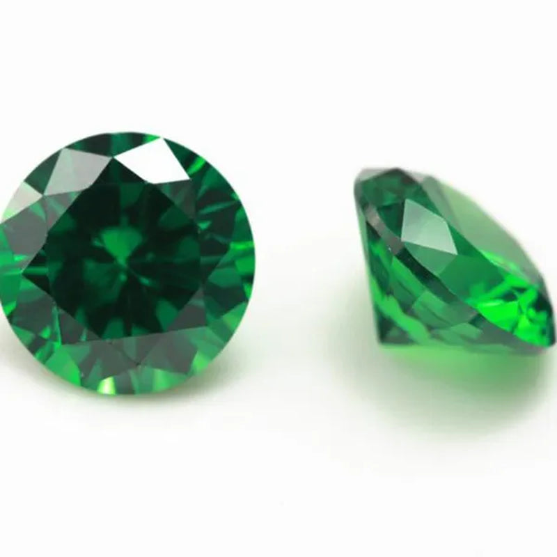 6.5Ct Loose Gemstone round Cut Cubic Zirconia Stone Jewelry Production Craft Bead Grade VVS 10.0 Mm/0.393Inch