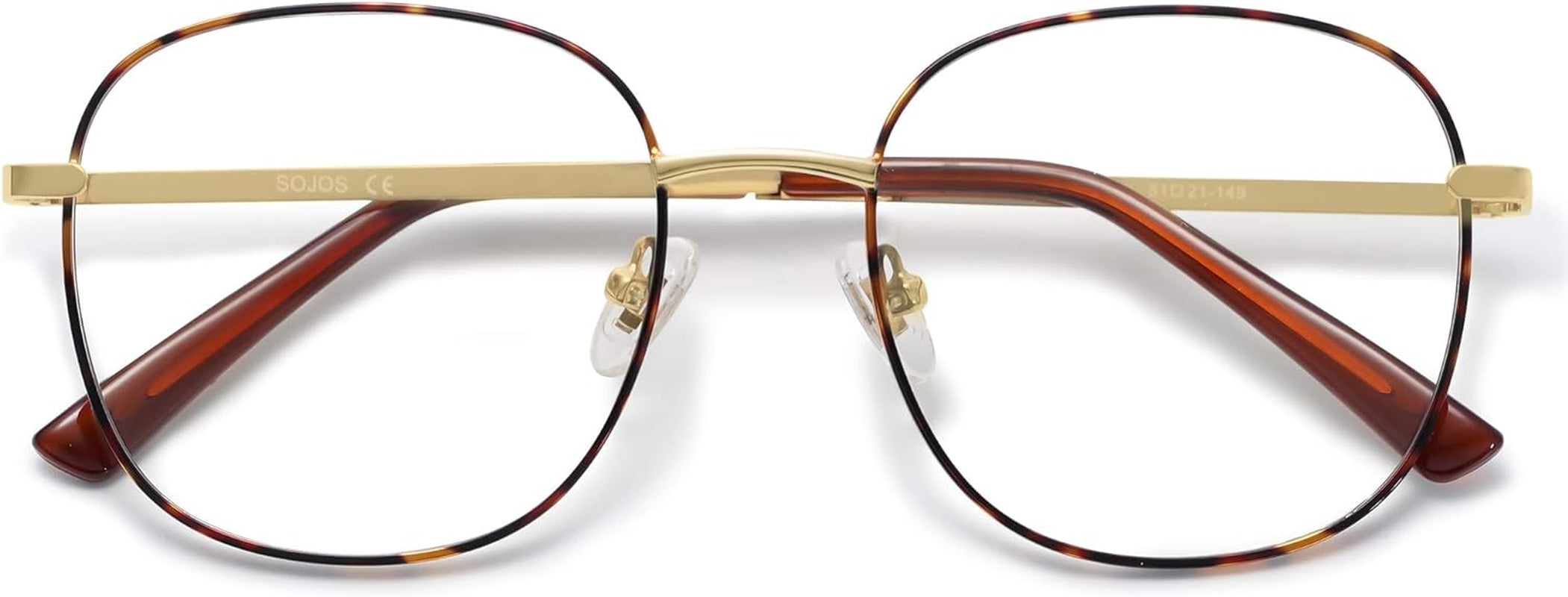 Classic Square Blue Light Blocking Glasses for Women Men Stylish Computer Glasses SJ1137