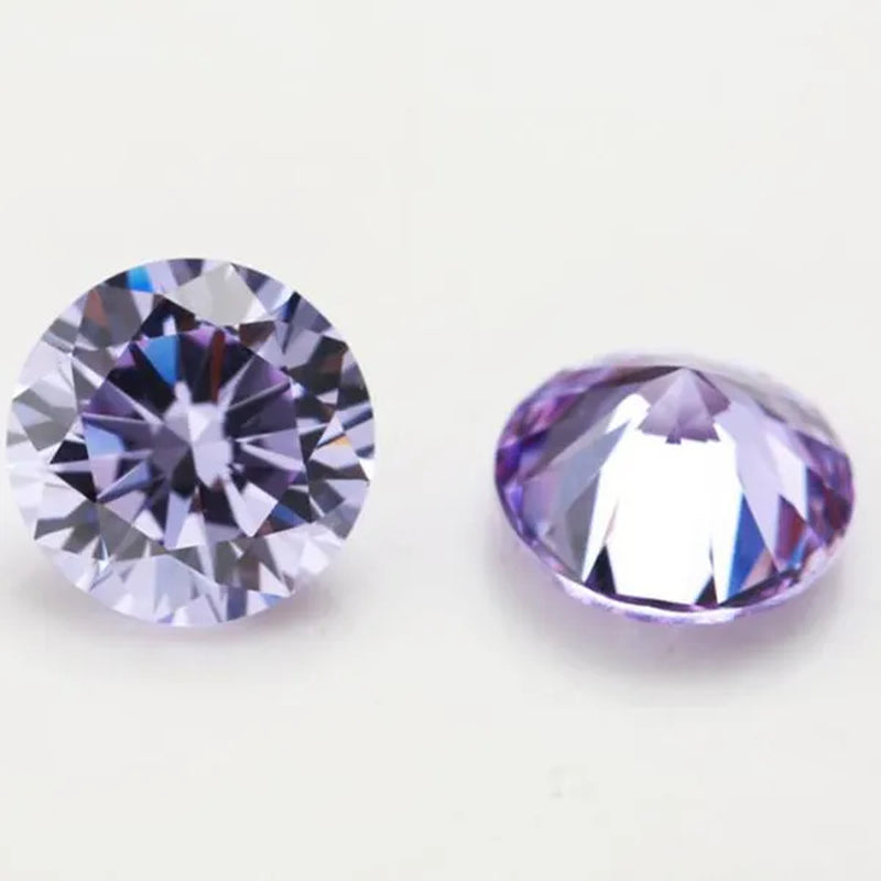 6.5Ct Loose Gemstone round Cut Cubic Zirconia Stone Jewelry Production Craft Bead Grade VVS 10.0 Mm/0.393Inch